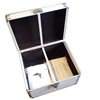 300 CD DVD Premium Aluminum Storage Case Silver with Hanging Sleeves