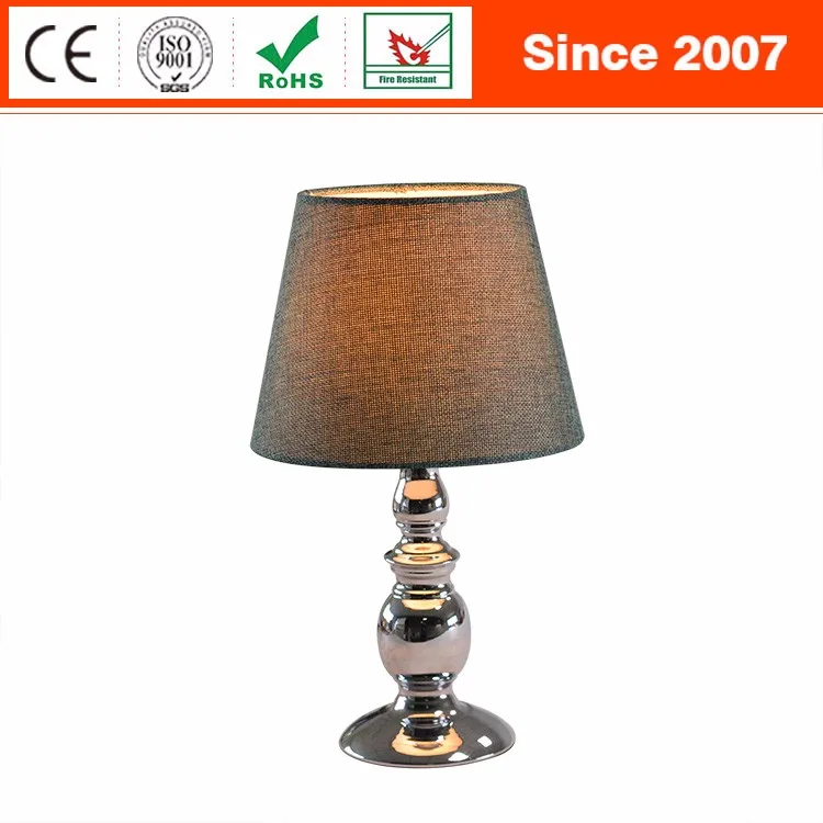 
Factory wholesale fashion home decorative bedside metal table lamp 