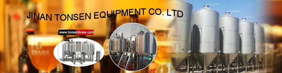Industrial Alcohol Distillation Equipment Home Brewery 500L Beer Brewery Brewery Plant For Sale