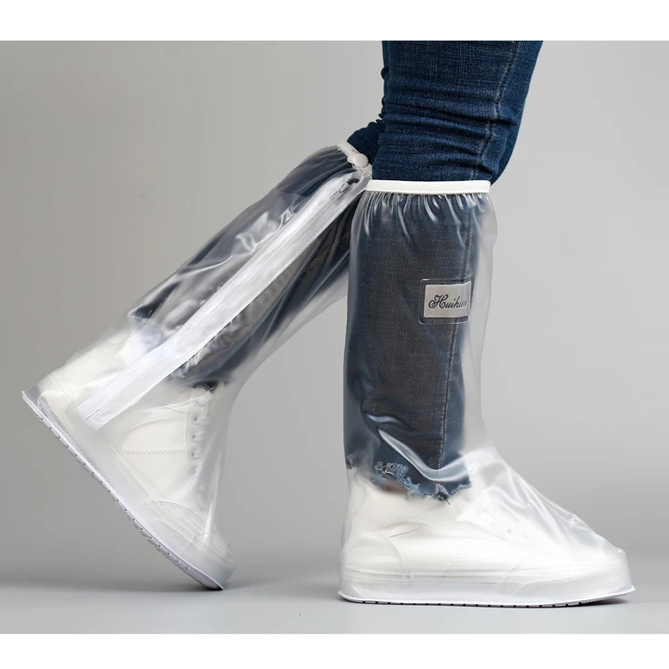 
Shoe protection waterproof hiking clear plastic boot covers 