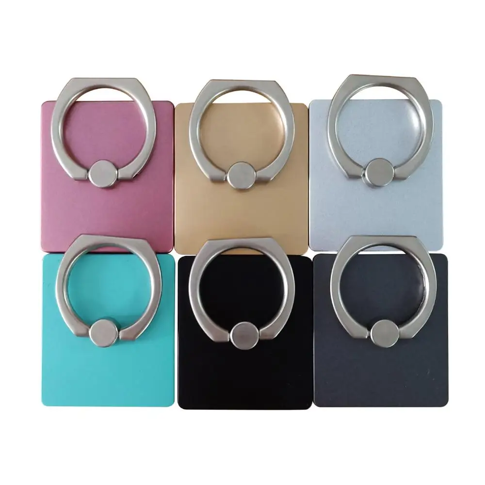 

Wholesale Custom Mobile magnetic Phone Stand Ultra slim 1.8mm Accessories promotional gift Finger Ring Stand holder, Gold;rose gold;black;silver