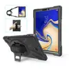Three layers fullbody protector Case for Samsung Galaxy Tab S4 10.5 T835 with hands strap and shoulder strap