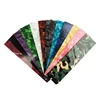 Color pearl celluloid stamp guitar pick strip sheet