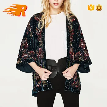 kimono de veludo