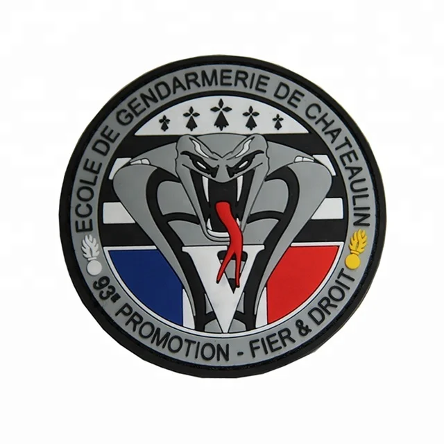 

OEM factory custom 3d logo name rubber pvc patches, Any pms color