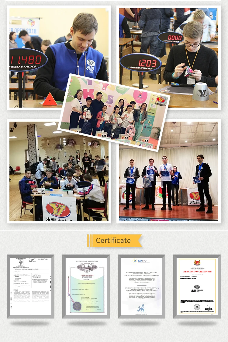 Yongjun 2019 newest attractive portable magic small digital cube timer