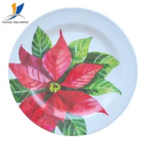 

High quality design wholesale melamine printing plastic plate