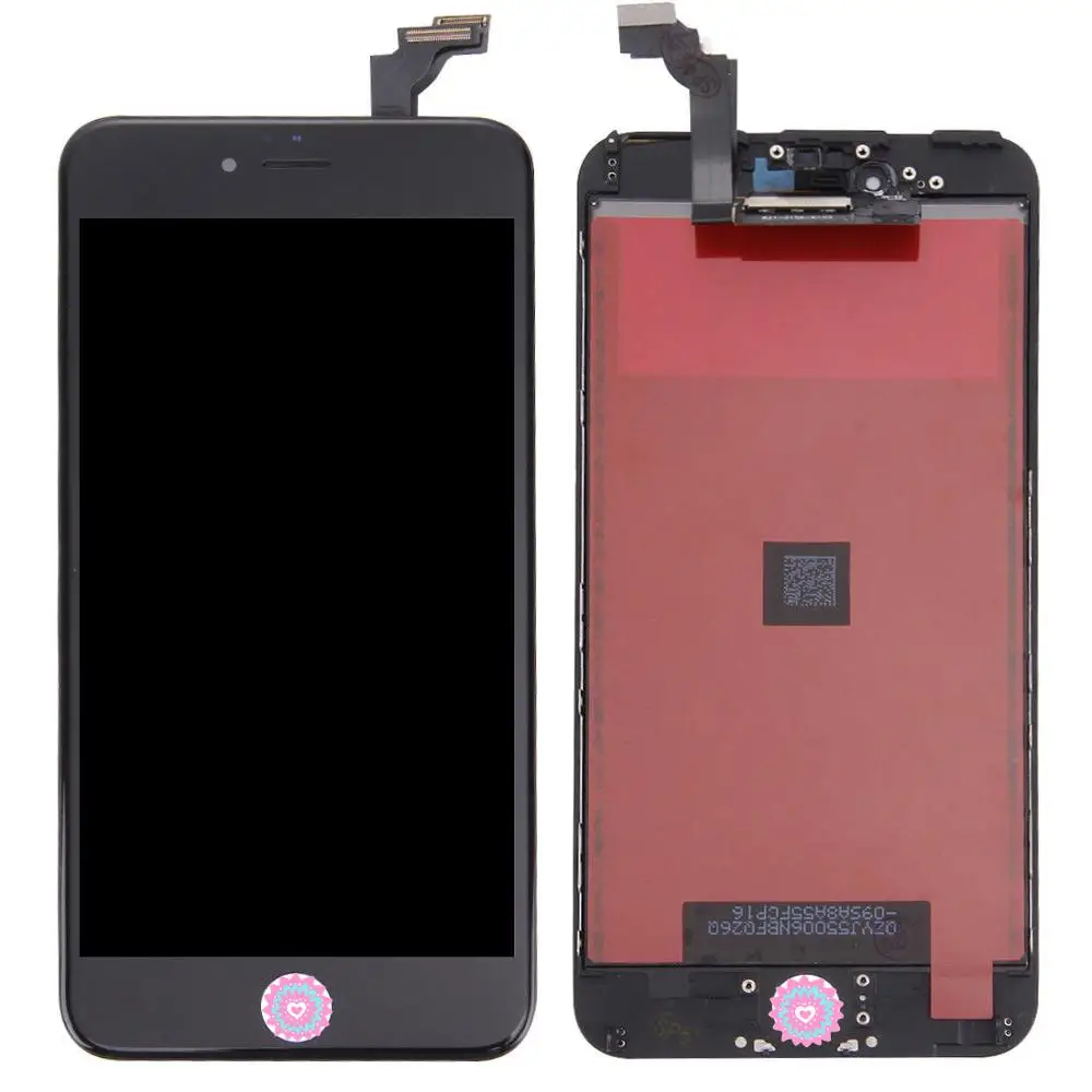 

for iphone 6 lcd display screen touch assembly parts replacement, Black