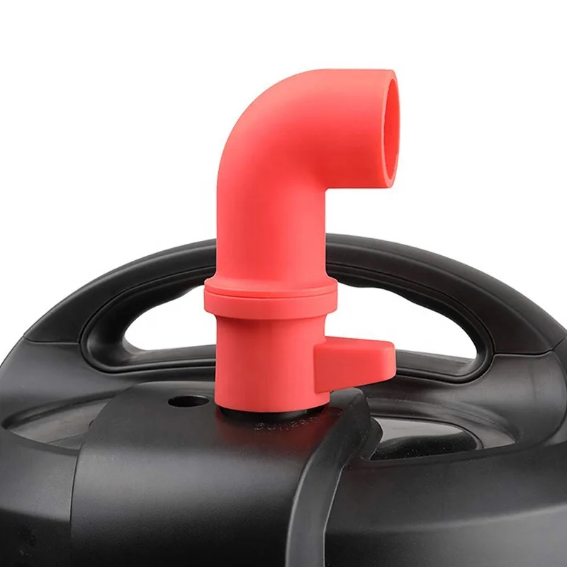 

Dongguan Manufacture 360 degree rotating silicone steam release accessory and diverter for pressure cooker, Customized