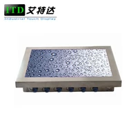 

2019 OEM Customize 8" 10" 12.1" 15" 17" 19" 21.5" 24" Waterproof Full IP65/IP66/IP67 Stainless Steel Touch Industrial Computer