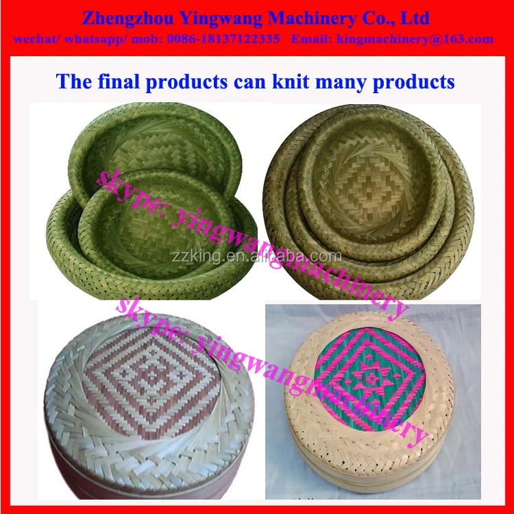 Thin Bamboo Strip Bamboo Splints Splitting Machine for Knitting Baskets ...