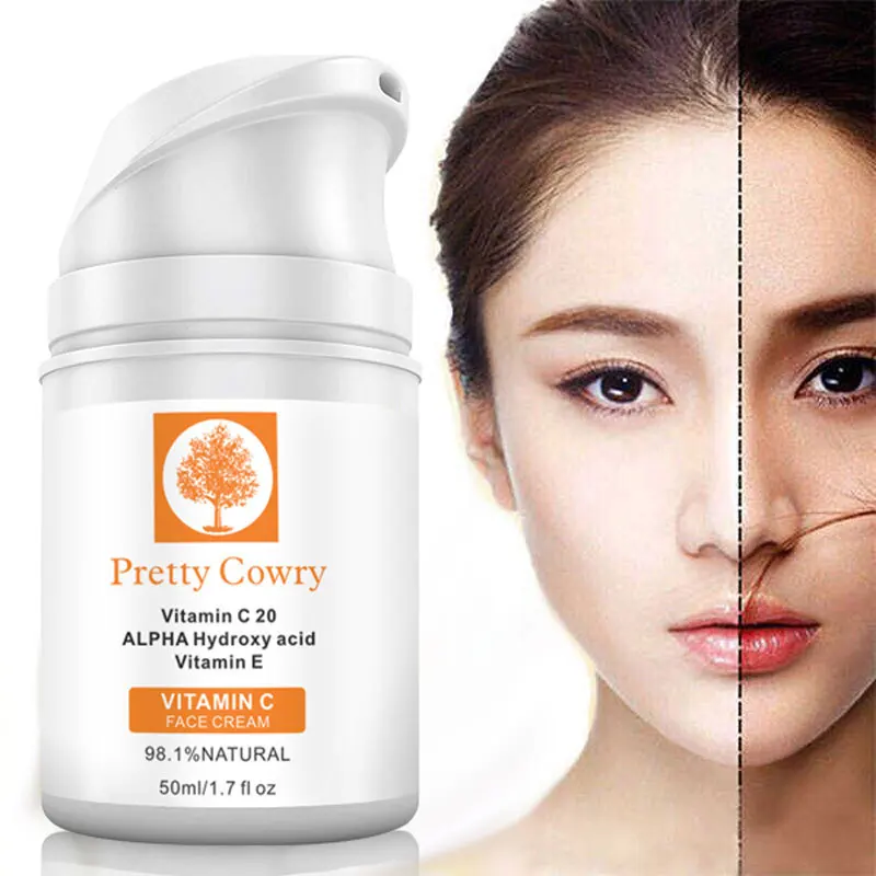 Pretty Cowry Skin Care Nourishing Whitening Alpha Hydroxy Acids Vitamin