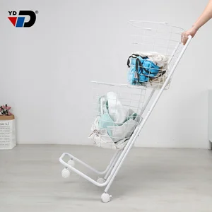 Image of customized factory supplier purchase buy low prices furniture home storage basket gift comercial clothes double laundry hamper