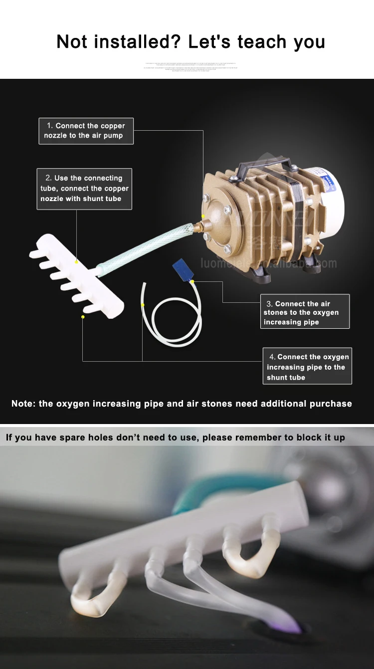 ACO-003 45W 50Lmin Small Aquarium Air Pump For Family Fish Tank .jpg