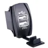 Brand New Universal Dual USB Outlet 3.1A Port Car USB Charger Power Socket for Rocker Switch