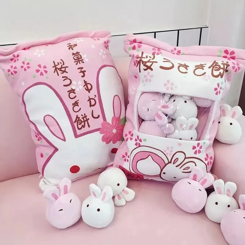 cute snack pillow stuffed animal toys