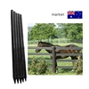 Australia and USA Customized 4inch Garden Plastic Composite Fence Post / recycled plastic horse post fence / Used farm fencing