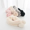China Wholesale High Quality Fashion Soft Children Angora Warm Winter Knit Scarf