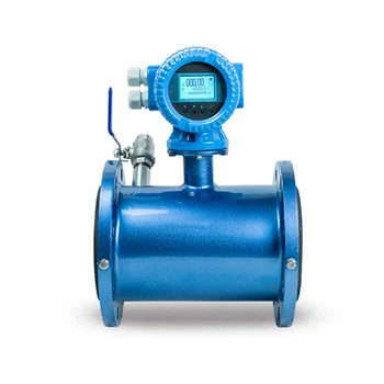 Dn150 Flange Type Electromagnetic Flow Meter For Water With Pressure ...