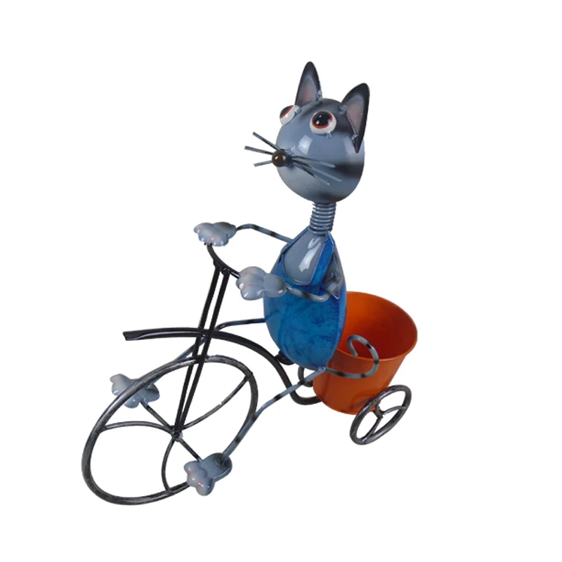 

metal garden bicycle plant holder flower pot