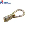 Yellow Galvanized L Track Double Stud Fitting with Pear Ring