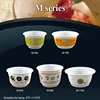 KL03 6/8/12/14/16/24/28/34/36oz 6 colors custom disposable round PP plastic ice cream container bowl with lid for food