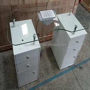 2018 Mais Novo moderno comercial utilizado mesa de manicure para venda quente