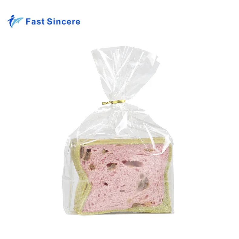 
Block Bottom Cookies Candy Plastic Custom Printed Cellophane Bags 