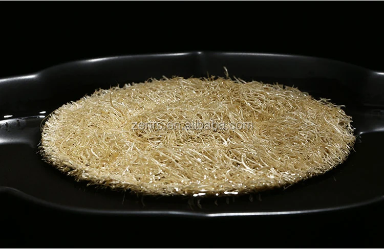 Ecology Culture Raw Aged Loofah Sponge Kitchen Mat for Tea Cup Kettle Roaster