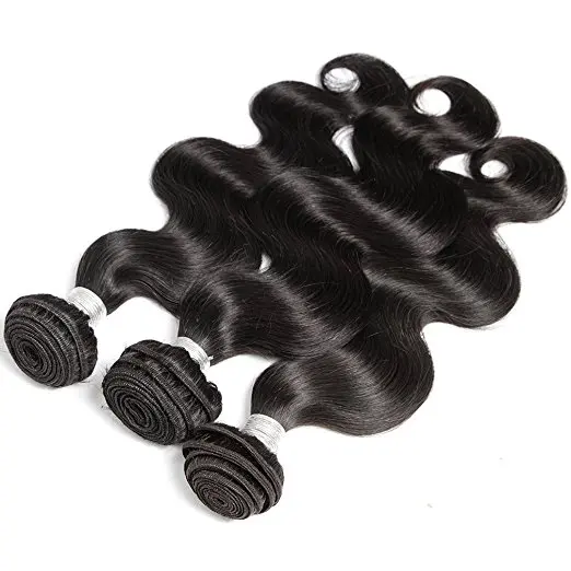 

Malaysian 9A Body Wave 3 Bundles Hair Human Hair Extension, Natural color