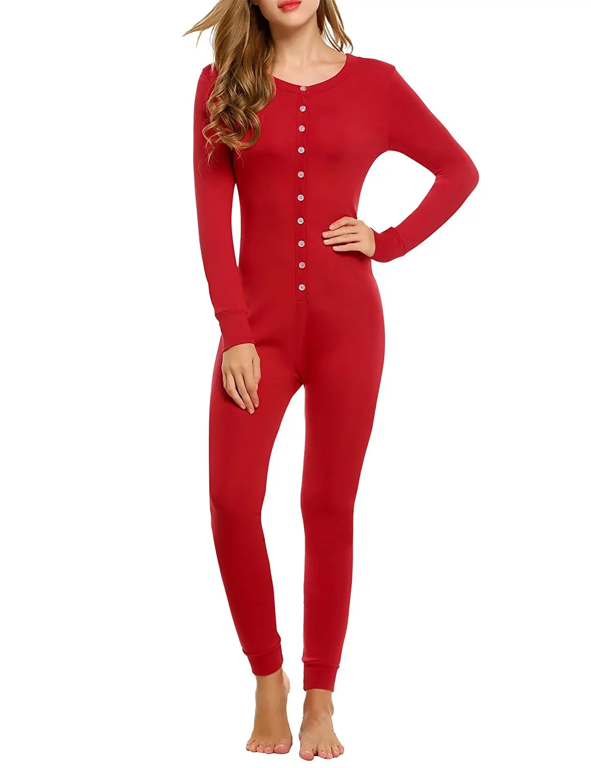 red union suit womens