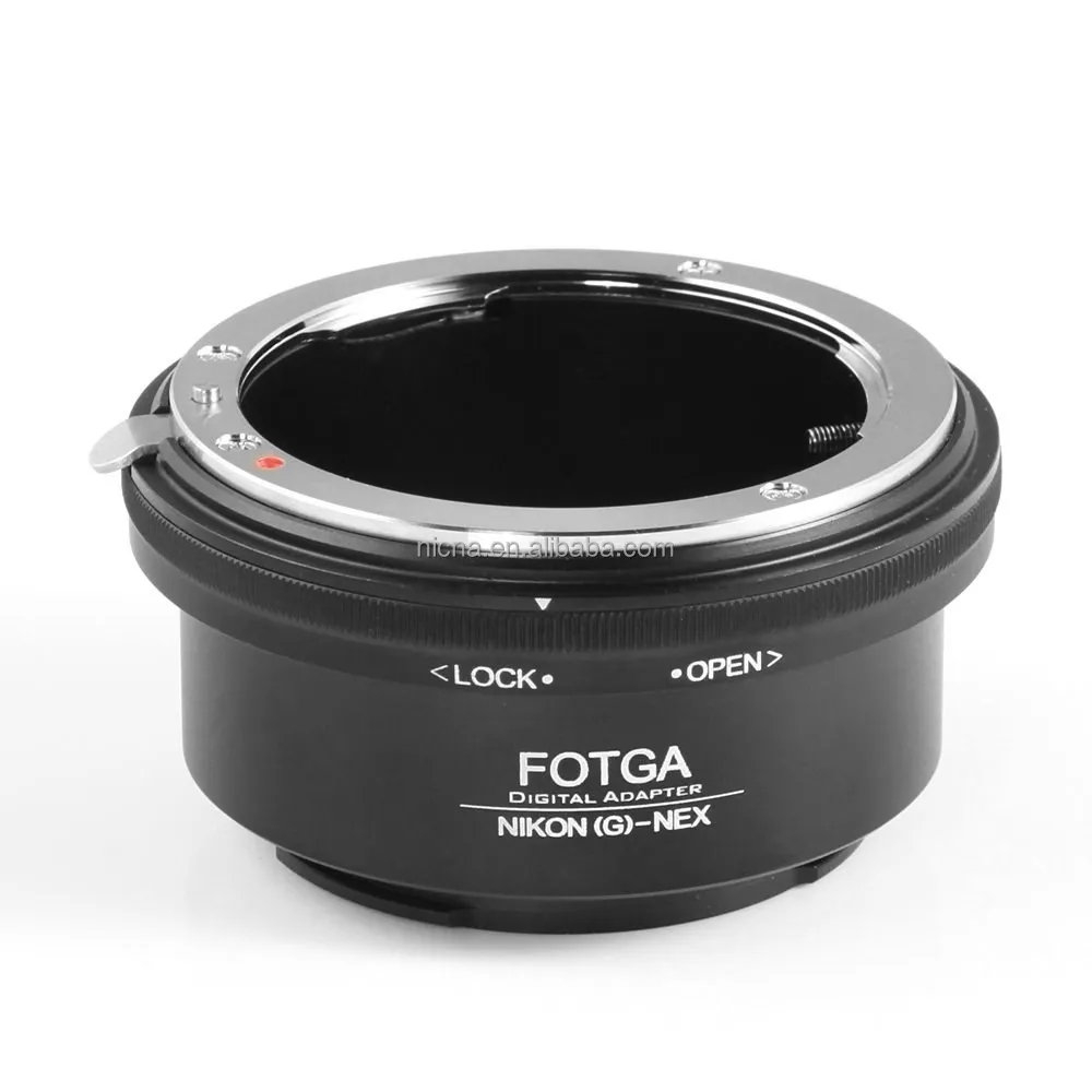 

FOTGA Lens Adapter For Nikon.G Lens for NEX-3 NEX-5 A7 A7S A7R II III A9 A6000 A6500 E Mount camera