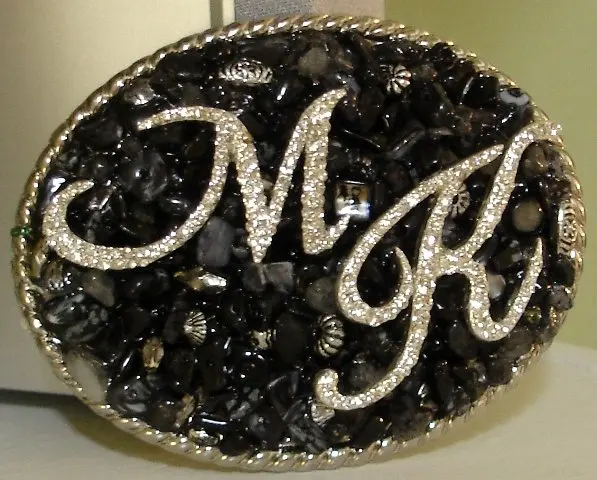 bling belt buckle