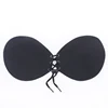 cheap lingerie self adhesive cloth type wing bra black strapless bra
