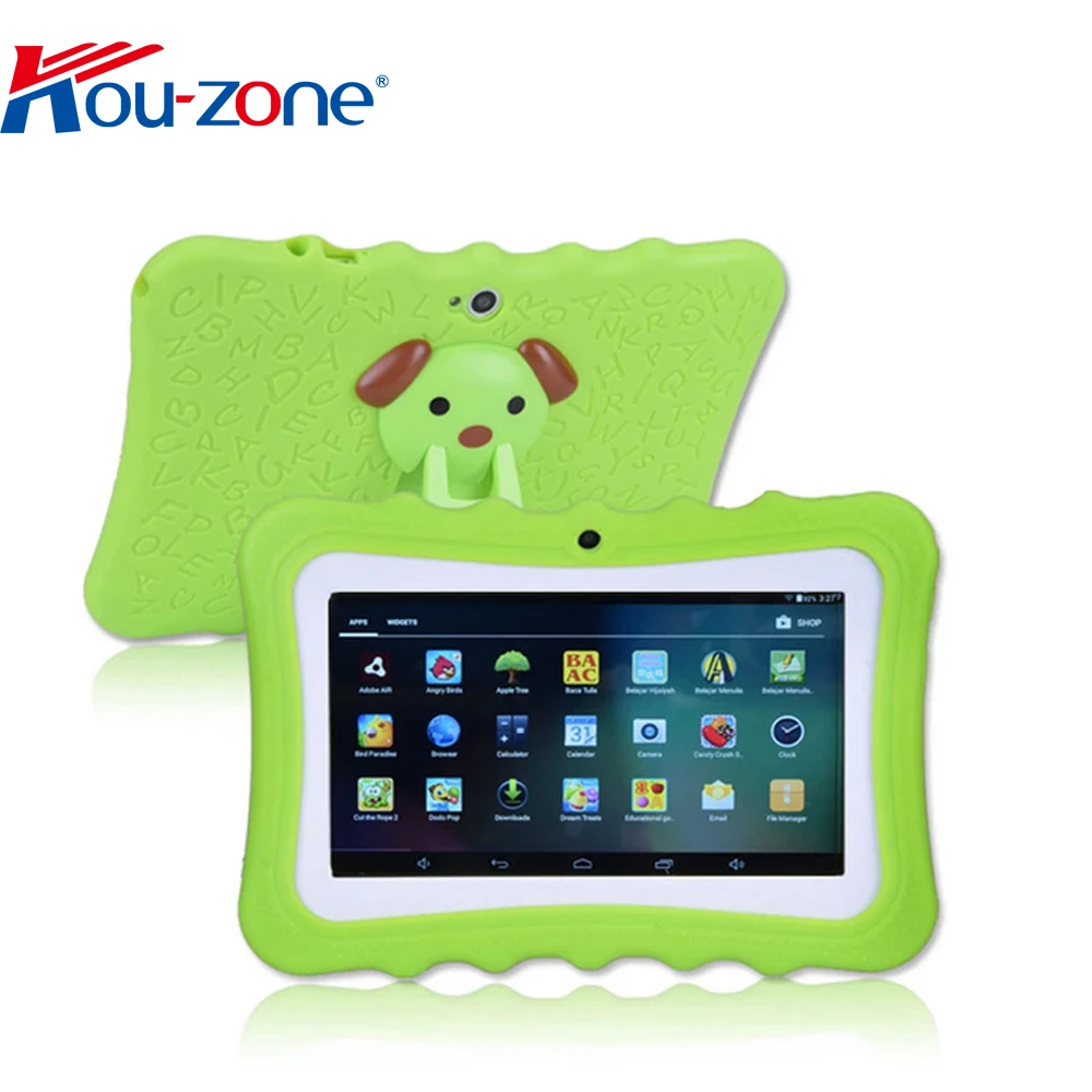 

2018 Manufactory Android Kid tablet kid proof silicone kids 7 inch colorful tablet