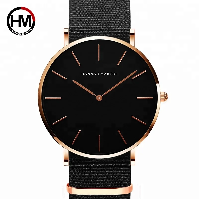 

Hannah Martin Fashion Men Quartz Watch 2017 Simple Designer Wrist Watches For Men Horloge Orologi Masculino High Quality, 13 colors