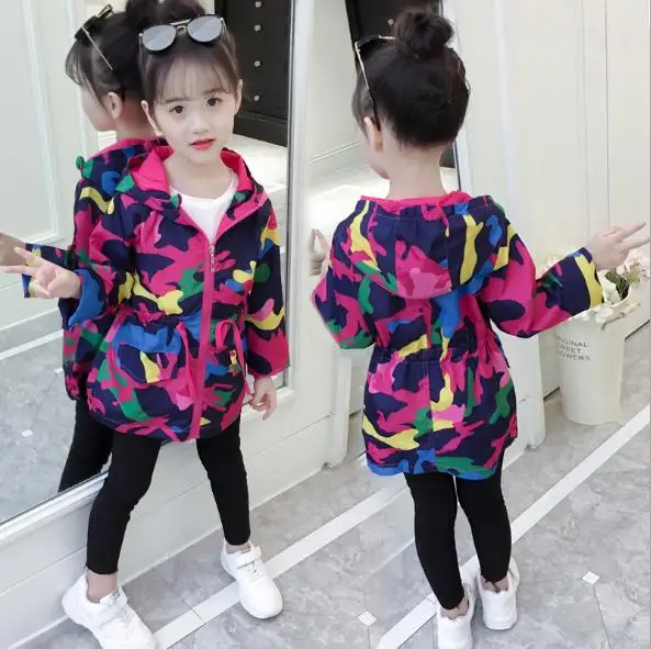 

S12222A New fashion winter down big cotton-padded clothes warm coat for girls, As picture
