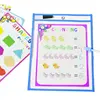 School Teaching Reusable Folding Sleeves Charts Folder Dry Erase Pockets for children