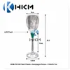 110ml OEM plastic Flashing LED Goblet Wine Glass Cocktail Cup Champagne Flute Wholesale