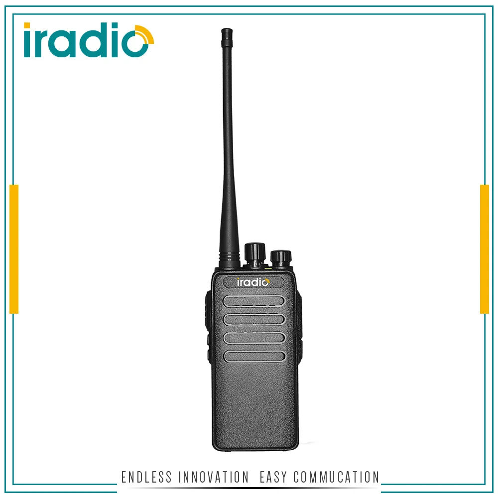 Iradio Cheap Fm Radio Security Headset Rado With16ch Walkie Talkie