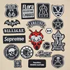 Wholesale Badges Style Patches Embroidered Letters 3D Embroidery/Woven Patch Custom