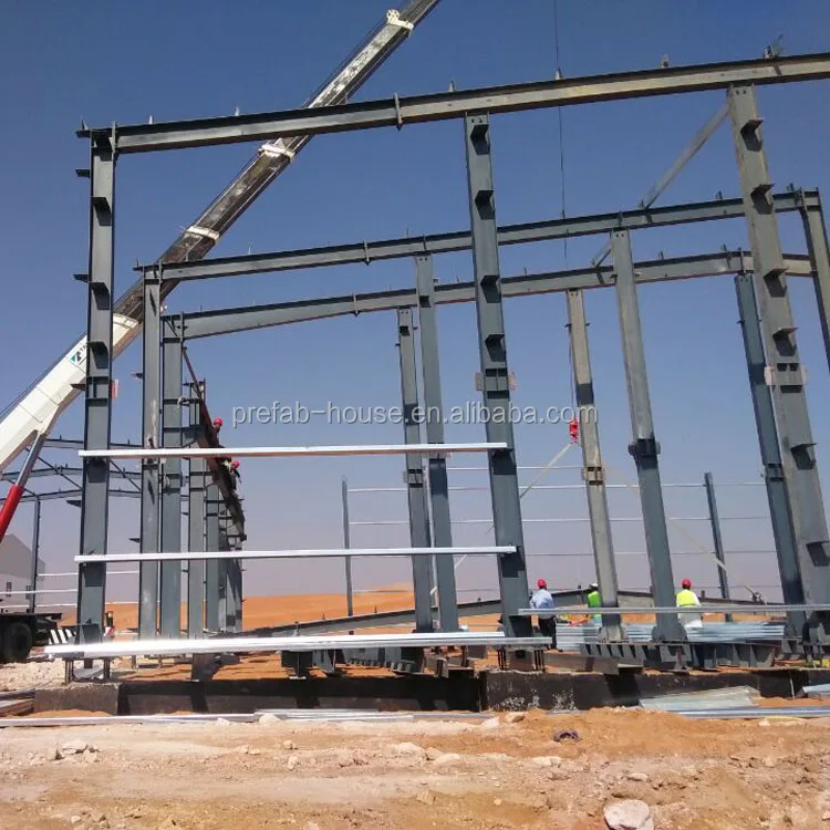Prefab galvanized structural iron structural steel building prefabricated