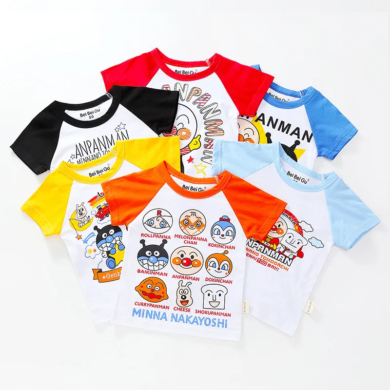 

Casual Kids T-Shirt 2019 Summer Cross Border Ins Round Collar Short Sleeve Bread Cartoon Superman Cotton Children's T-Shirt, N/a