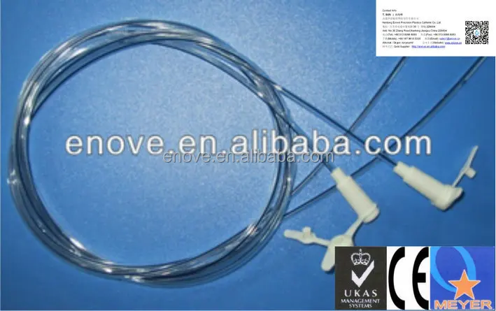 
Plastic stomach Tube with guidewire 