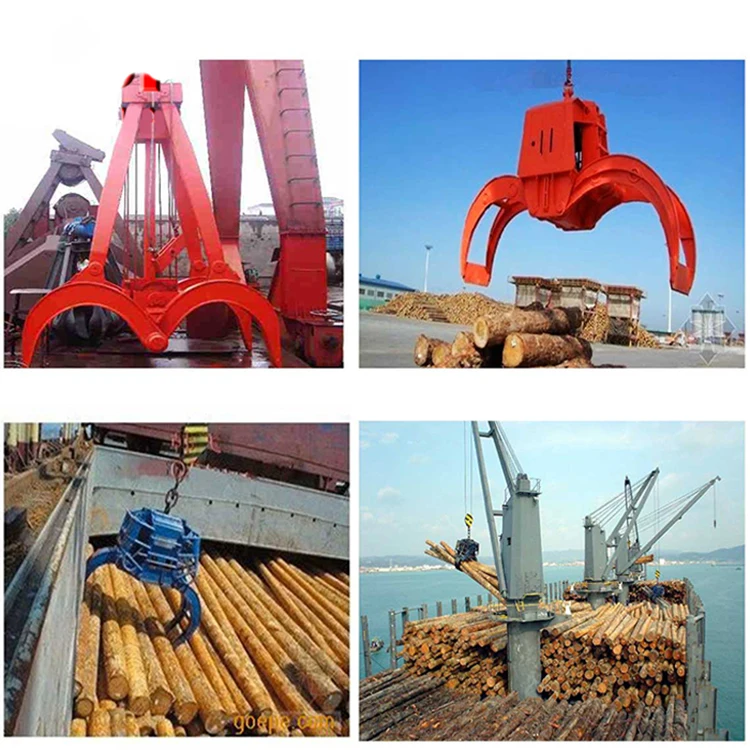 Crane Grabrope Mechanical Grab With Four Ropes Clamshell Bucket Buy
