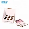 Header Height Cosmetic Display Cabinet And Showcase Hand Cream Cleansing Water, Cardboard Counter Top Display/