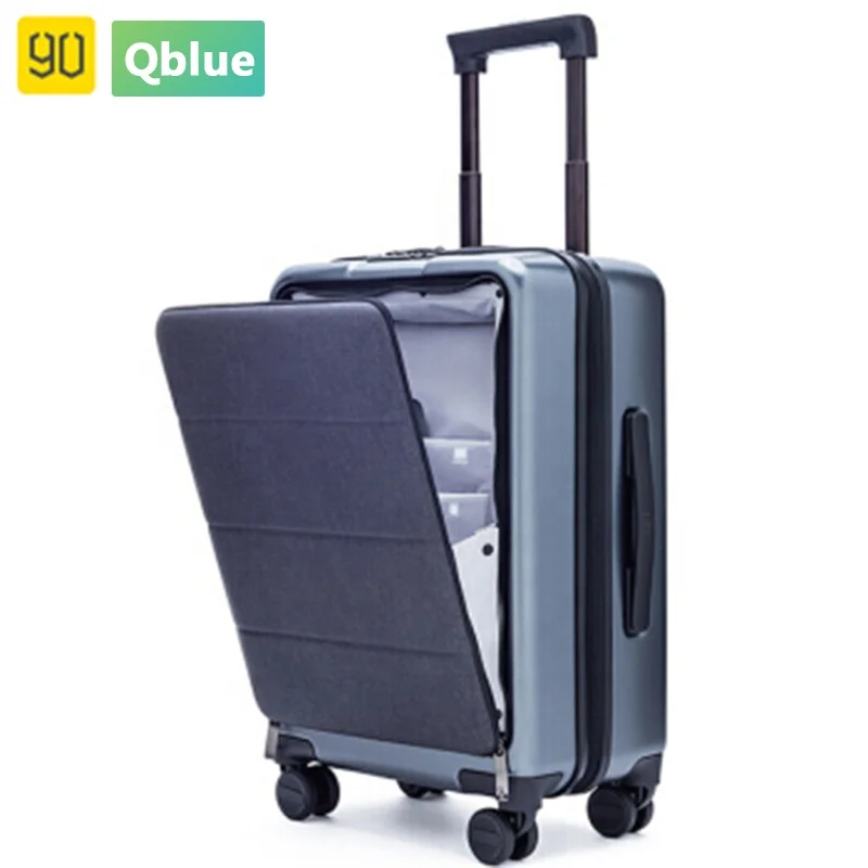 

Hot sale! Original Xiaomi 90 FUN light business boarding chassis 20 inch Universal wheel Luggage Titanium ash Hardside xiaomi