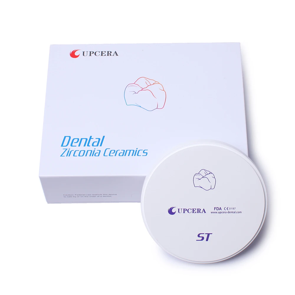 Upcera St White Blank High Translucent Zirconia Dental For Open System