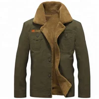 

100% Cotton Fabric Fashion High Quality Woodland Winter Men Jacket