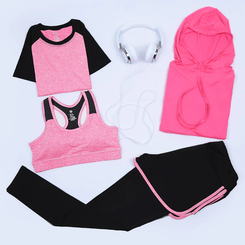 

4pcs/set yoga women fitness design gym wear